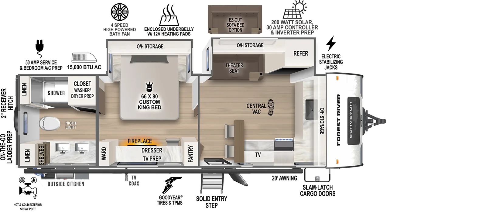 268FKBS Floorplan Image